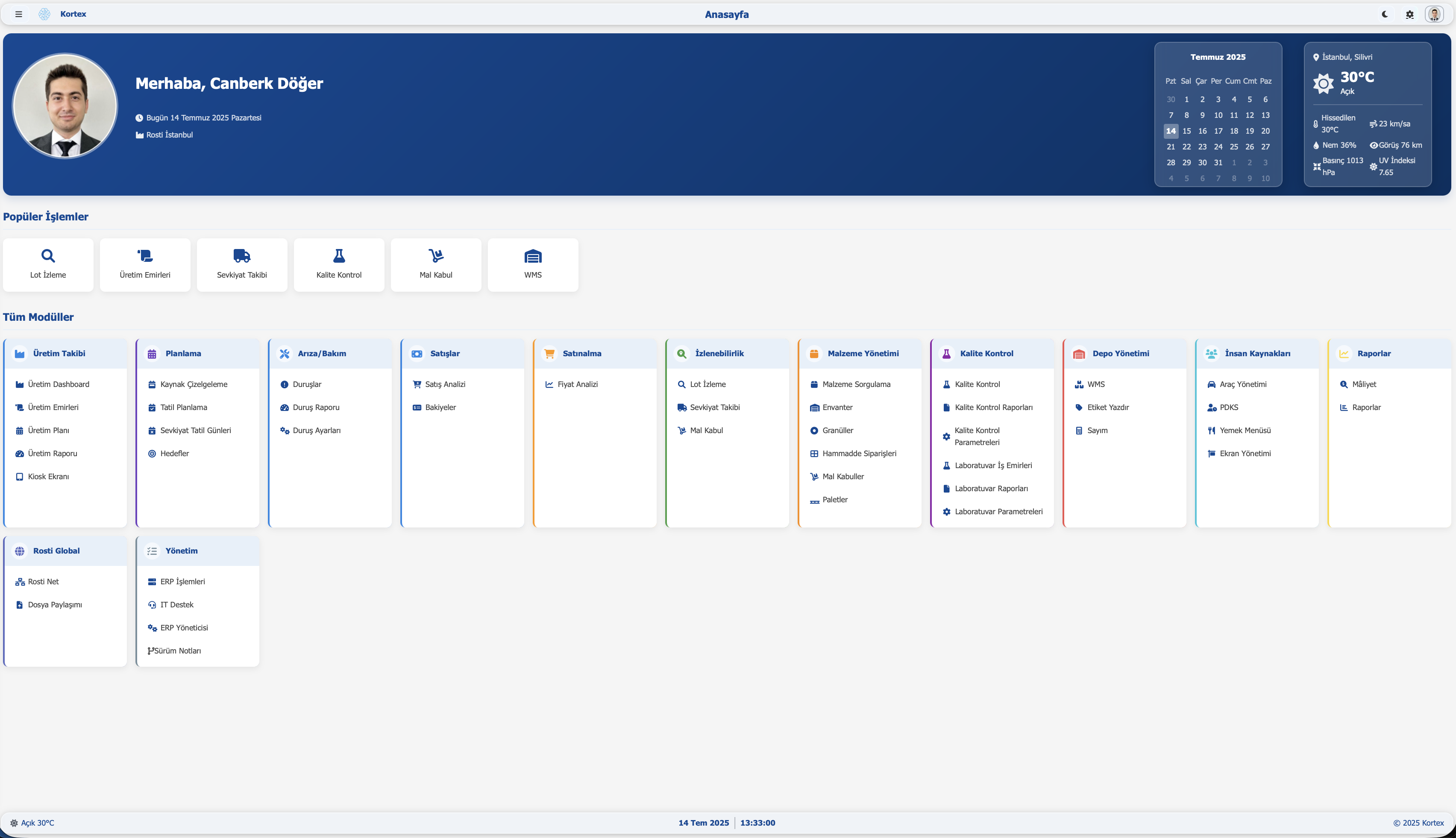 Kortex BI - İş Zekası Yazılımı